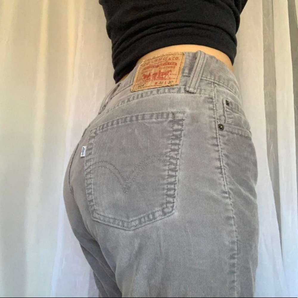 Grey Corduroy Levi’s